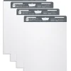 Office Depot® Brand Self-Stick Easel Pads, 25" x 30", 30 Sheets, 30% Recycled, White, Pack Of 4 Pads