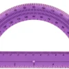 Office Depot® Brand Semicircular 6" Protractor, Clear