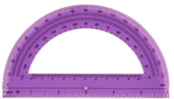 Office Depot® Brand Semicircular 6" Protractor, Clear