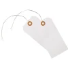 Office Depot® Brand Shipping Tags With Wires, 4 3/4" x 2 3/8", Pack Of 100