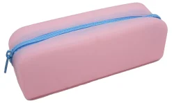 Office Depot® Brand Silicone Pencil Pouch, 2-3/8" x 7-7/8", Light Pink