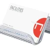 Office Depot® Brand Silver Mesh Business Card Holder
