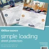 Office Depot® Brand Simple-Loading Sheet Protectors, 8-1/2" x 11", Clear, Pack of 25