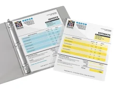 Office Depot® Brand Single Pocket Sheet Protectors, 8-1/2" x 11", Clear, Pack of 5