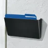Office Depot® Brand Single Wall Pocket, Letter Size, Black