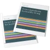Office Depot® Brand Sliding Bar Report Covers, Clear/White, Pack Of 50
