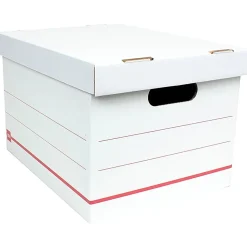 Office Depot® Brand Standard-Duty Corrugated Storage Boxes, Letter/Legal Size, 15