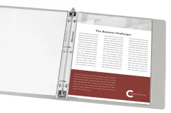 Office DepotĀ® Brand Standard Weight Sheet Protectors, 8-1/2" x 11", Non-Glare, Box Of 50