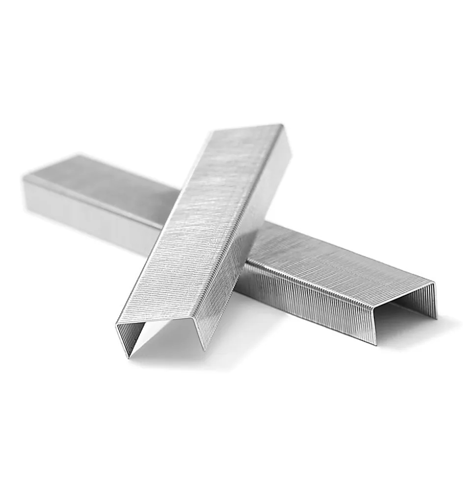 Office Depot® Brand Staples, 1/4" Standard, Full Strip, Box Of 5,000, OD766967