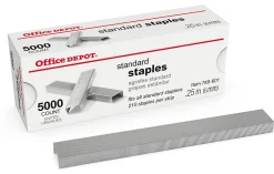 Office Depot® Brand Staples, 1/4