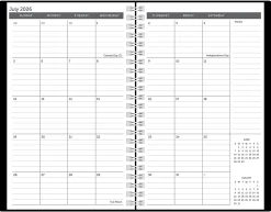 2026-2027 Office Depot® Brand Stellar Academic Weekly/Monthly Planner, 5-1/2