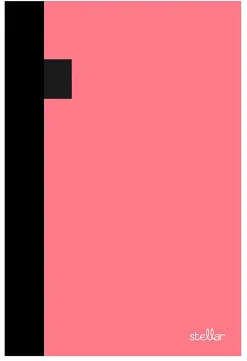 2026-2027 Office Depot® Brand Stellar Academic Weekly/Monthly Planner, 5-1/2" x 8-1/2", Pink, July To June