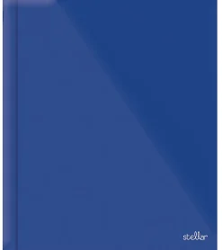Office DepotĀ® Brand Stellar Laminated 3-Prong Paper Folder, Letter Size, Blue