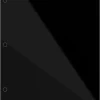 Office Depot® Brand Stellar Laminated 2-Pocket Paper Folder, Letter Size, Black