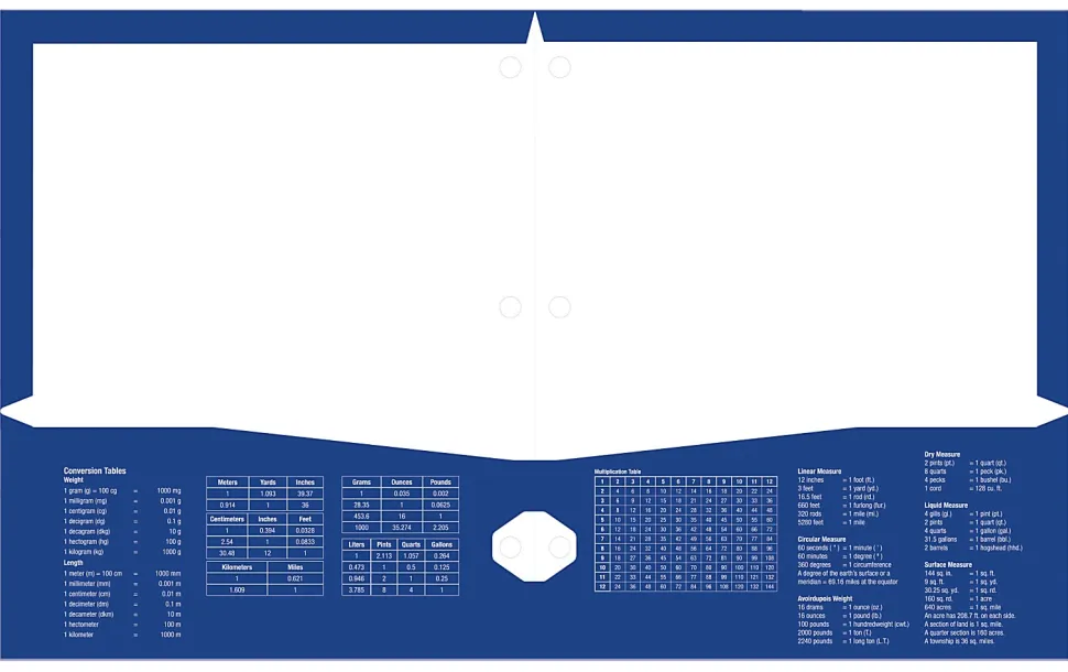 Office Depot® Brand Stellar Laminated 2-Pocket Paper Folder, Letter Size, Blue