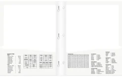 Office DepotĀ® Brand Stellar Laminated 3-Prong Paper Folder, Letter Size, White