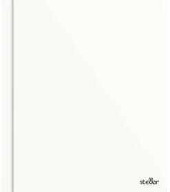 Office Depot® Brand Stellar Laminated 3-Prong Paper Folder, Letter Size, White