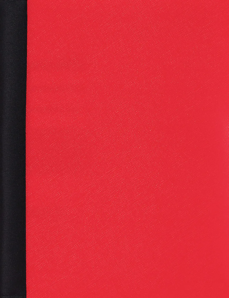 Office Depot® Brand Stellar Notebook With Spine Cover, 6" x 9-1/2", 3 Subject, College Ruled, 120 Sheets, Red