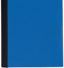 Office Depot® Brand Stellar Notebook With Spine Cover, 8-1/2" x 11", 5 Subject, College Ruled, 200 Sheets, Blue