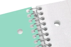 Office Depot® Brand Stellar Poly Notebook, 8" x 10-1/2", 1 Subject, Wide Ruled, 100 Sheets, Mint