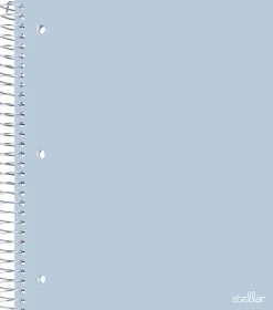 Office Depot® Brand Stellar Poly Notebook, 8-1/2" x 11", 1 Subject, College Ruled, 100 Sheets, White