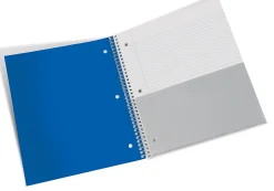 Office Depot® Brand Stellar Poly Notebook, 8-1/2" x 11", 1 Subject, College Ruled, 100 Sheets, Blue