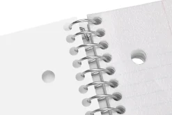 Office Depot® Brand Stellar Poly Notebook, 8-1/2" x 11", 5 Subject, College Ruled, 200 Sheets, White