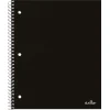 Office Depot® Brand Stellar Poly Notebook, 8-1/2" x 11", 1 Subject, College Ruled, 80 Sheet, Assorted Colors, Pack Of 5 Notebooks