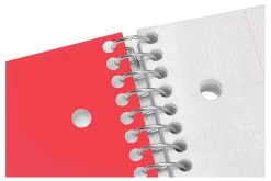 Office Depot® Brand Stellar Poly Notebook, 8" x 10-1/2, 5 Subject, Wide Ruled, 200 Sheets, Red