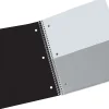 Office Depot® Brand Stellar Poly Notebook, 8-1/2" x 11", 1 Subject, Quadrille Ruled, 100 Sheets, Black