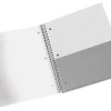 Office Depot® Brand Stellar Poly Notebook, 8" x 10-1/2", 3 Subject, Wide Ruled, 150 Sheets, White