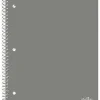 Office Depot® Brand Stellar Poly Notebooks, 8" x 10-1/2", 1 Subject, Wide Ruled, 100 Sheets, Assorted Colors, Pack Of 4 Notebooks
