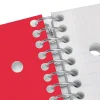 Office Depot® Brand Stellar Poly Notebook, 8-1/2" x 11",1 Subject, College Ruled, 80 Sheets, Assorted Colors, Pack Of 8 Notebooks