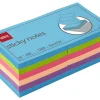 Office Depot® Brand Sticky Notes, 3" x 3", Assorted Neon Colors, 100 Sheets Per Pad, Pack Of 12 Pads, 21332-BRIGHT-12PK