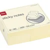 Office Depot® Brand Sticky Notes, 3" x 5", Yellow, 100 Sheets Per Pad, Pack Of 12 Pads