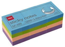 Office Depot® Brand Sticky Notes, 1-1/2
