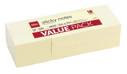 Office Depot® Brand Sticky Notes Value Pack, 30% Recycled, 3