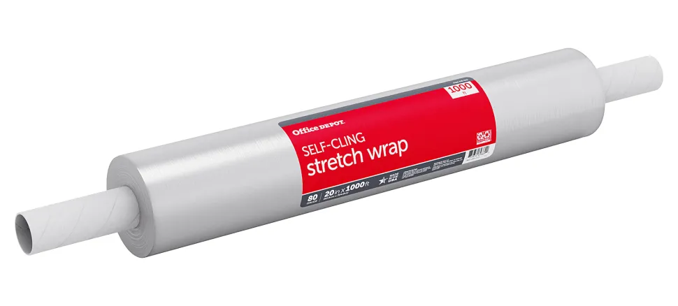 Office Depot® Brand Stretch Wrap Film, 20" x 1000' Roll, Clear