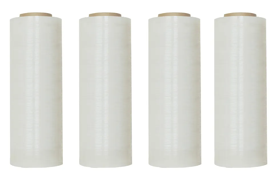 Office Depot® Brand Stretch Wrap Film, 70 Gauge, Cast, 18" x 1500' Rolls, Clear, Pack Of 4