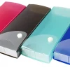 Office Depot® Brand Textured Slider Pencil Box, Assorted Colors