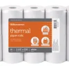 Office Depot® Brand Thermal Paper Rolls, 3-1/8" x 230', White, Pack Of 10