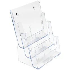 Office Depot® Brand 3-Tier Magazine Holder, 12-11/16"H x 9-1/2"W x 6-1/4"D