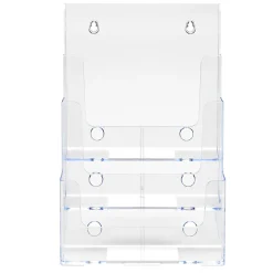 Office Depot® Brand 3-Tier Magazine Holder, 12-11/16