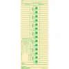 Office Depot® Brand Time Cards With Deductions, Weekly, Days 1–7, 1-Sided, 3 3/8" x 8 7/8", Manila, Pack Of 100