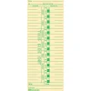 Office Depot® Brand Time Cards, Weekly, Monday–Sunday Format, 1-Sided, 3 3/8" x 8 7/8", Manila, Pack Of 100