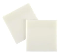 Office Depot® Brand Translucent Sticky Notes, With Storage Tray, 3" x 3", Clear, 50 Notes Per Pad, Pack Of 12 Pads