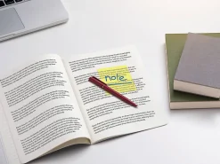 Office Depot® Brand Translucent Sticky Notes, With Storage Tray, 3