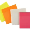 Office Depot® Brand Translucent Sticky Notes, 3" x 3", Pink, 50 Notes Per Pad, Pack Of 2 Pads