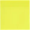 Office Depot® Brand Translucent Sticky Notes, 3" x 3", Yellow, Pad Of 50 Notes