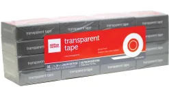 Office DepotĀ® Brand Transparent Tape Refills, 3/4" x 1,296, Clear, Pack Of 16